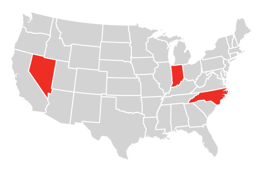 MD Logistics - Indianapolis, IN + Reno, NV + Garner, North Carolina